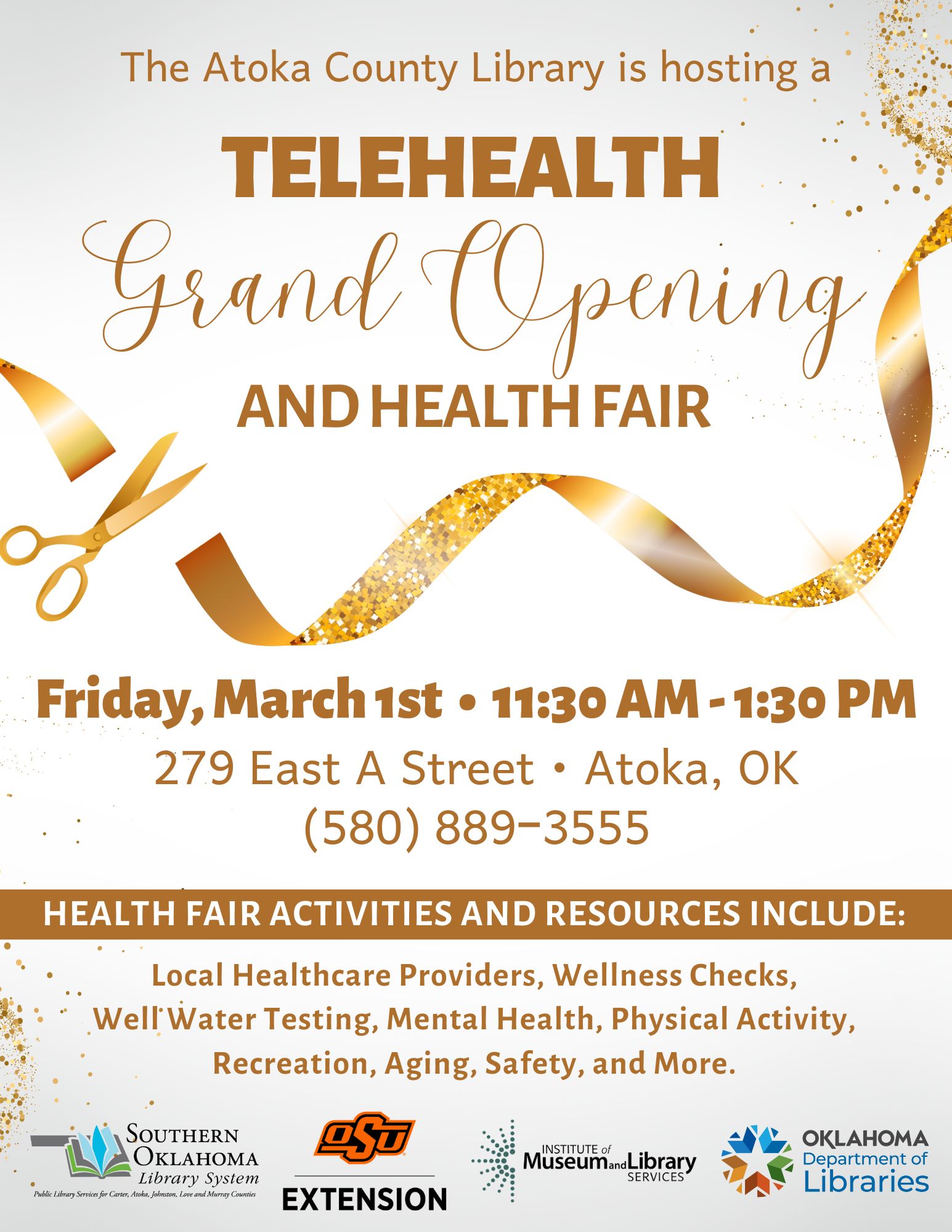 Telehealth Grand Opening and Health Fair